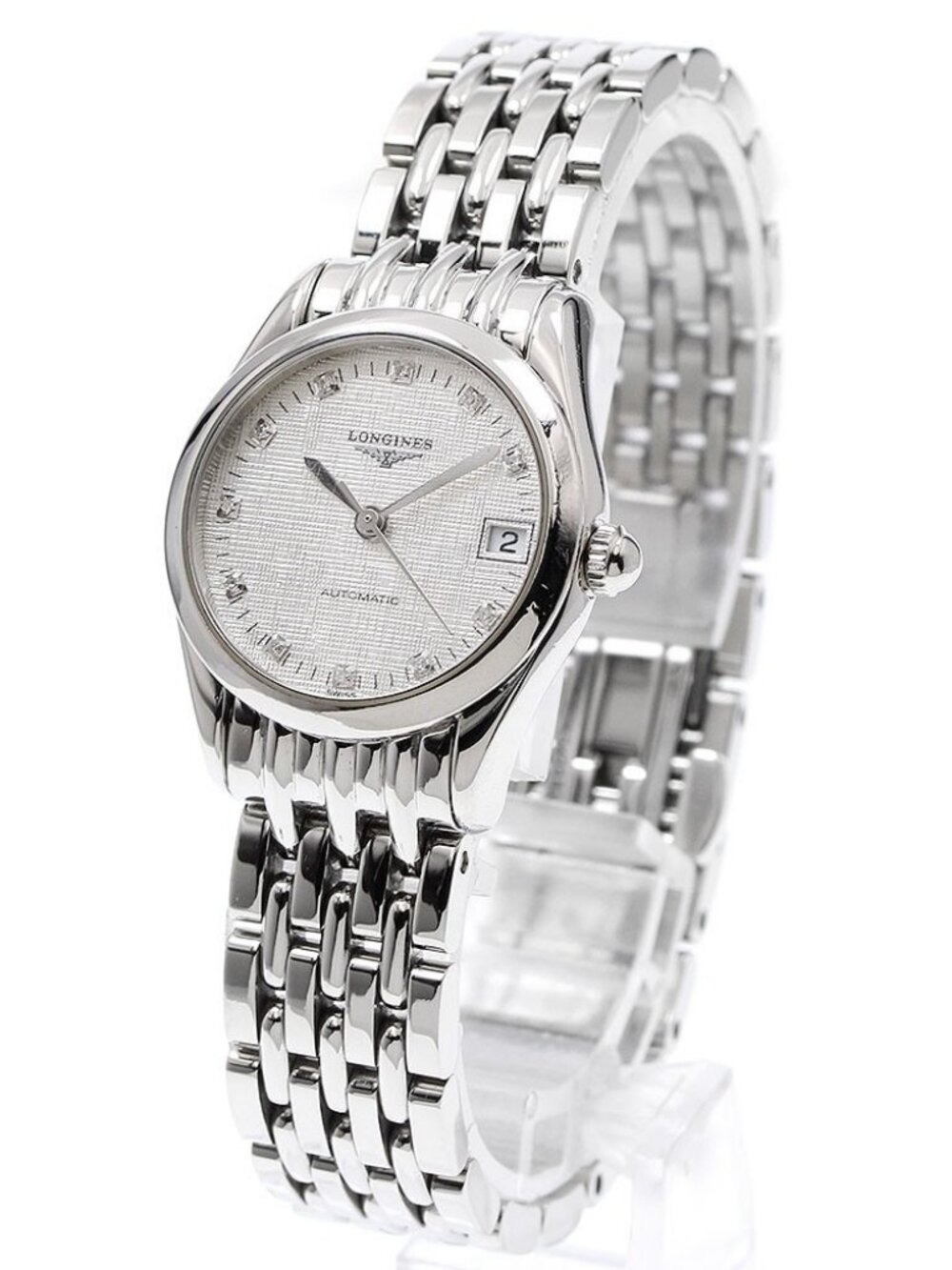 LONGINES Grand Classic L4.298.4 11P Diamond Date Automatic Ladies Watch_923563 - Picture 7 of 11